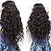 YIROO 8 A Grade Malaysian Hair Bundles, 12 14 16 Inch Body Wave Hair 3 Bundles Mixed Length 95-100g/PC Unprocessed Human Hair Weave Natural Black Color
