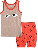 Vaenait Baby Kids Boys 2 Pieces Sleeveless Pajama