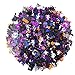 DECORA 5000pcs Halloween Plastic Confetti Multi-shaped Glitter Colorful Confetti for Halloween Party Table Decoration and DIY Craft 100 Grams