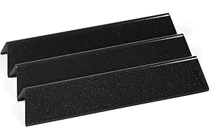 FIRXZYMZ 7635 15.3" Flavorizer Bars for Weber GS4 Spirit II & I E210 S210 E220 S220 Grills, Porcelain Enameled Heat Plate Flavor for Weber Spirit 2 Grill Parts