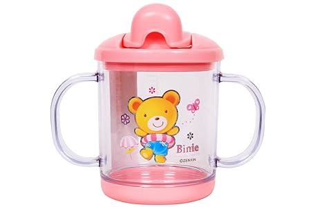 Ole Baby Binie Teddy Mini Sipper Feeding Cups BPA Free No Spill Baby Cup