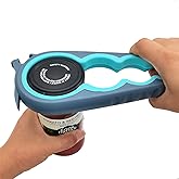 Otstar Jar Opener Bottle Opener and Can Opener for Weak Hands, Seniors with Arthritis and Anyone with Low Strength, Mutil Jar
