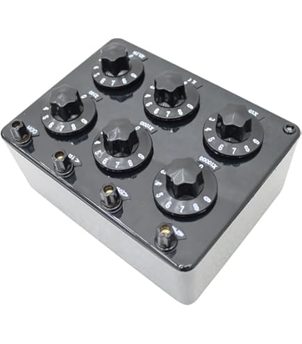 Amazon.com: Resistance Decade Box, Seven Decades, 1 Ohm to