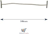Habercrafts Elastic Treasury Tags 140mm 100 Pack Elasticated Paper Ties view 2
