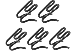 Briny River 5Pcs Additional Prong Links Metal Choke Chain Dog Training Collar for Prong Collar 2.25mm, Black