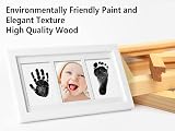 PewinGo Baby Handprint Footprint Kit with 100% Clean-Touch Ink Pad Framed view 7