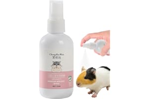 Odor Control Pet Spray,Natural Small Animal Cage Cleaner - Hamster & Small Animal Cage Deodorizer Easily Removes Messes & Odo