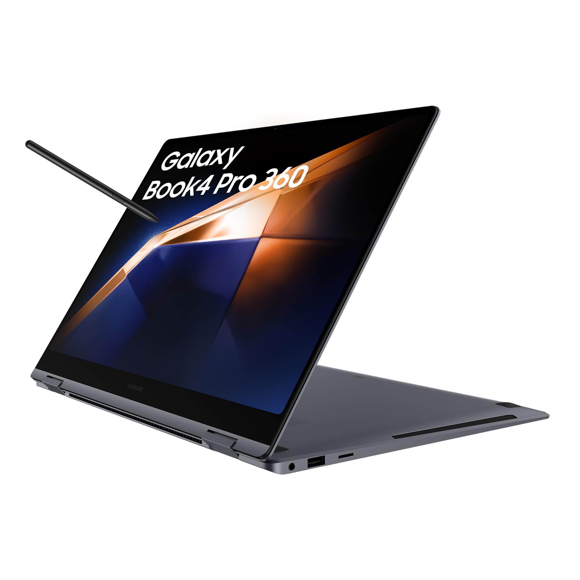 Samsung Galaxy Book4 Pro 360 Laptop (2024) 16&Quot; Intel Core Ultra 7 16Gb 512Gb Moonstone Grey