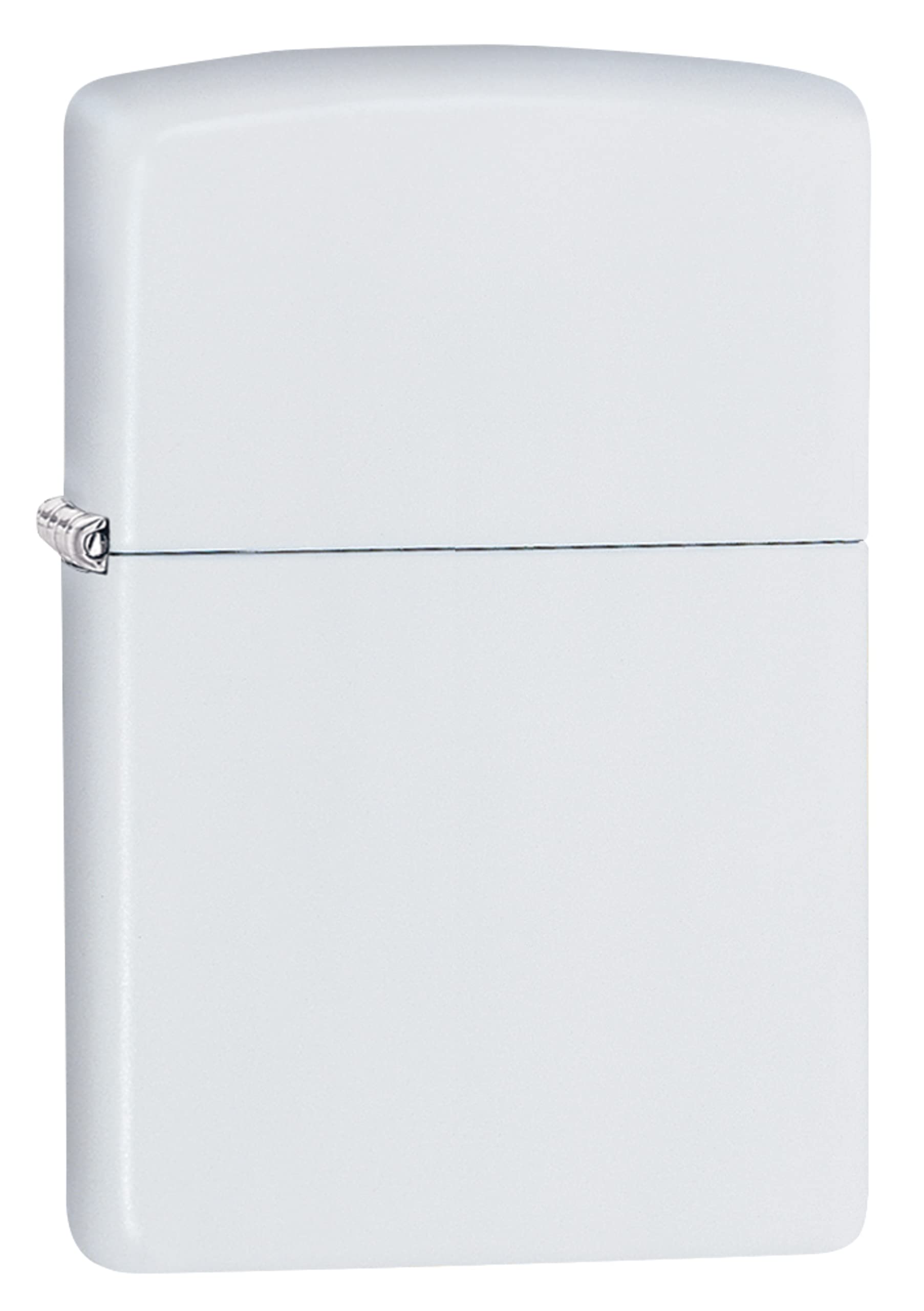 Zippo Windproof Lighter - Customizable - Classic White Matte - Refillable for Lifetime Use - Adjustable Flame - Gift Box - Metal Construction - Made in USA