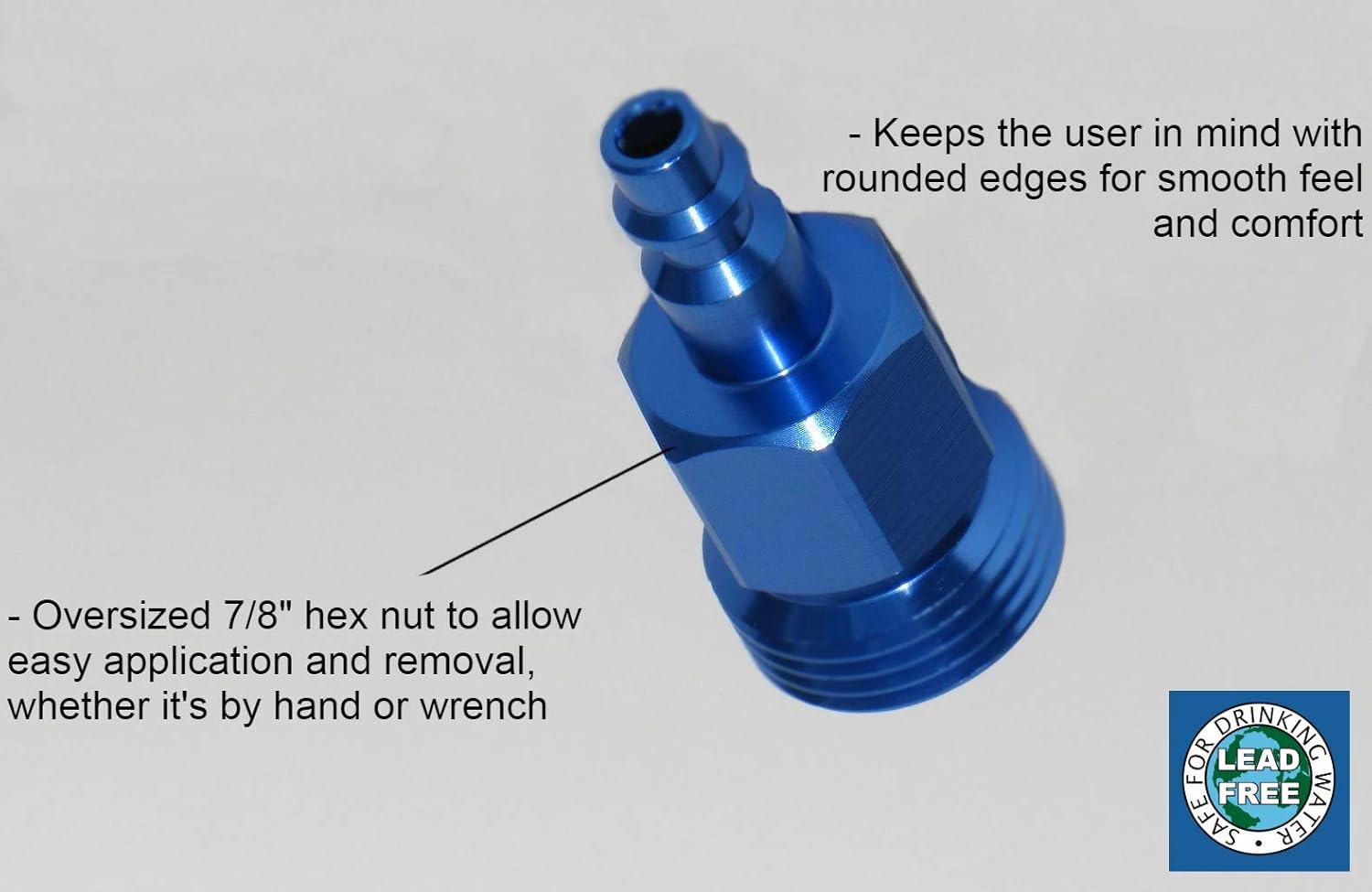 Winterize Mfg. Heavy-Duty Quick Connect Air Compressor Blow Out Plug for RV, Travel Trailer, or Boat: Automotive