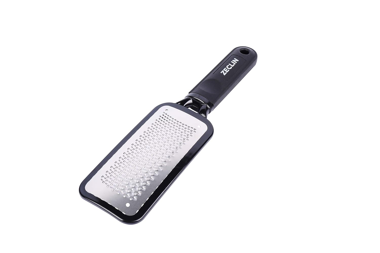 ZECLIN Pedicure Rasp Foot File, Foot Scrubber, Callus Remover, Stainless Steel Foot Files for Easy Trimming Dead Skin, Callus, Foot Corn, Cracked Heels, Can be Used on Both Wet and Dry Feet (Black) : Beauty