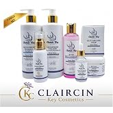 Claircin Key Cosmetics 7-Piece Glow Skin Care Set &ndash; Complete Hydrating &amp; Radiance Routine with Vitamin C, Collagen &amp; Rose Oil for Smooth, Soft, Even-Looking Skin &ndash; Body &amp; Face Care System.