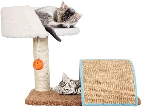 Amazon Com Cat Tower Furniture Scratch Post Pet Toy Grinding