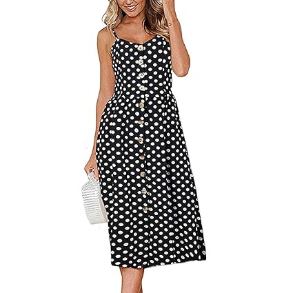 classic polka dot dress
