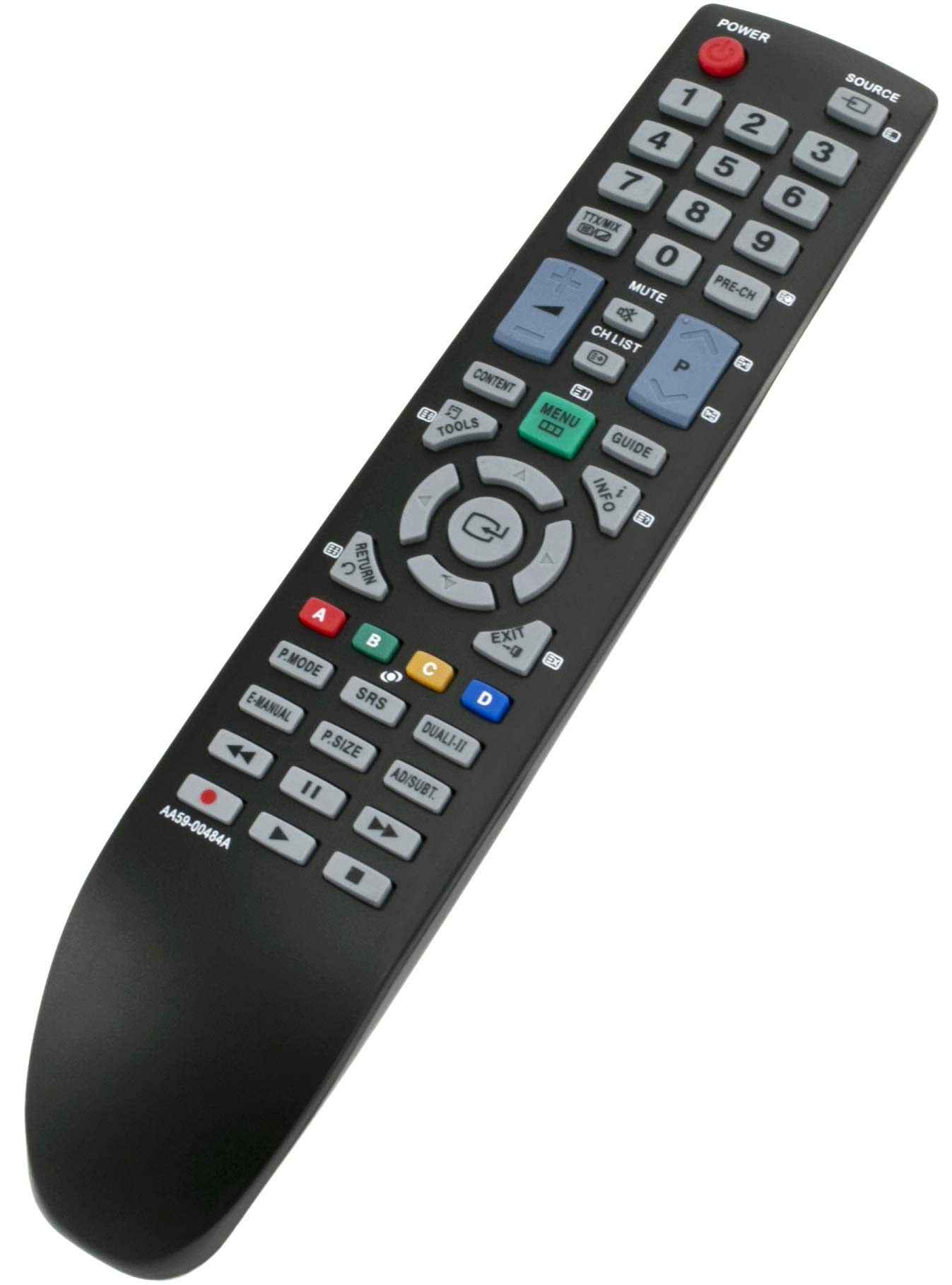ALLIMITY AA5900484A AA59-00484A Remote Control Replace for Samsung Plasma LCD TV PS51D452A5W PS51D451A3W PS51D450A2W PS51D450A PS51D450 PS43D452A5W PS43D451A3W PS43D450A2W PS43D450A