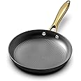 imarku Frying Pan - 8 Inch Non Stick Frying Pan, Long Lasting Cast Iron Skillet Nonstick Pan, Honeycomb Nonstick Frying Pan with Stay Cool Stainless Steel Handle, Birthday Gifts, Easy Clean Pan