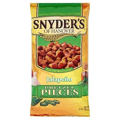 Snyder's of Hanover Jalapeno Flavored Pretzel Pieces 12 Oz. Bag