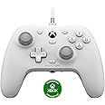 GameSir G7 HE Wired Xbox Controller, Officially Licensed Controller for Xbox Series X|S, Xbox One, Windows 10|11, PC, Video Game Controller with Hall Effect Sticks (White)