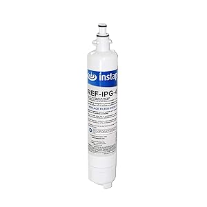 Instapure REF-IPG-4 ULTRA Refrigerator Filter, MADE IN USA, Compatible with GE RPWF, Tested & Certified by NSF to ANSI/NSF 42 & 53