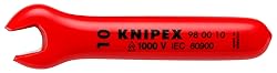 KNIPEX Open End Wrench-1000V Insulated 10 mm