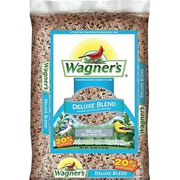 Wagner's 13008 Deluxe Wild Bird Food, 10-Pound Bag