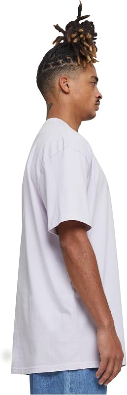 Herren T-Shirt Acid Washed Heavy Oversize Tee softlilac L