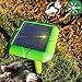 VENSMILE Solar Powered Mole Repeller Gopher Vole Repellent Outdoor Rodent Animal Trap Waterproof
