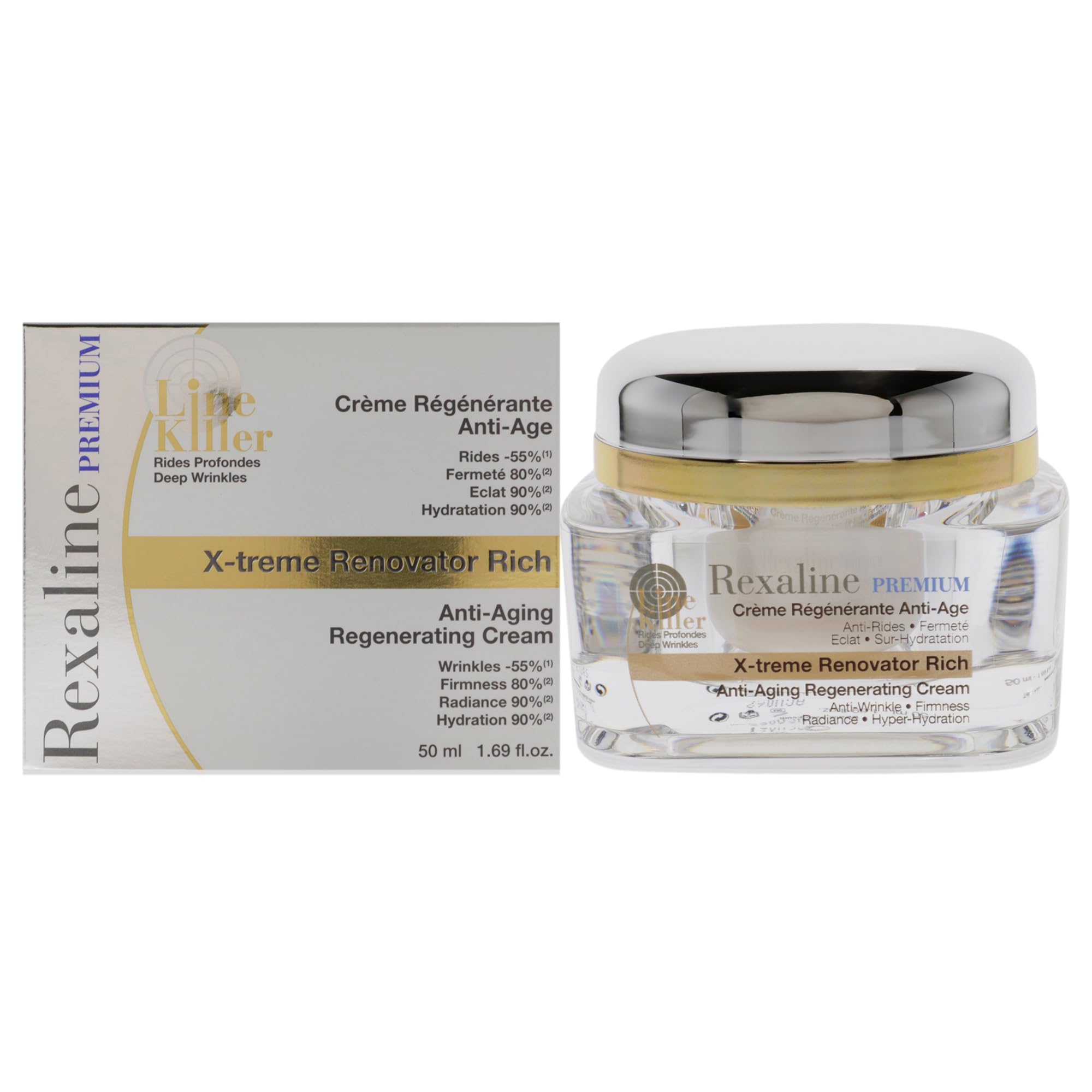 Rexaline Premium X-treme Renovator Rich Anti-Ageing Regenerating Cream 50ml