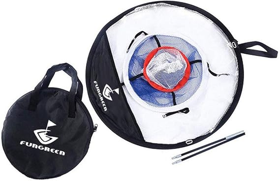 Golf Chipping Net, Nylon Chipping Mat 3 Schichten Hinterhof Pitching