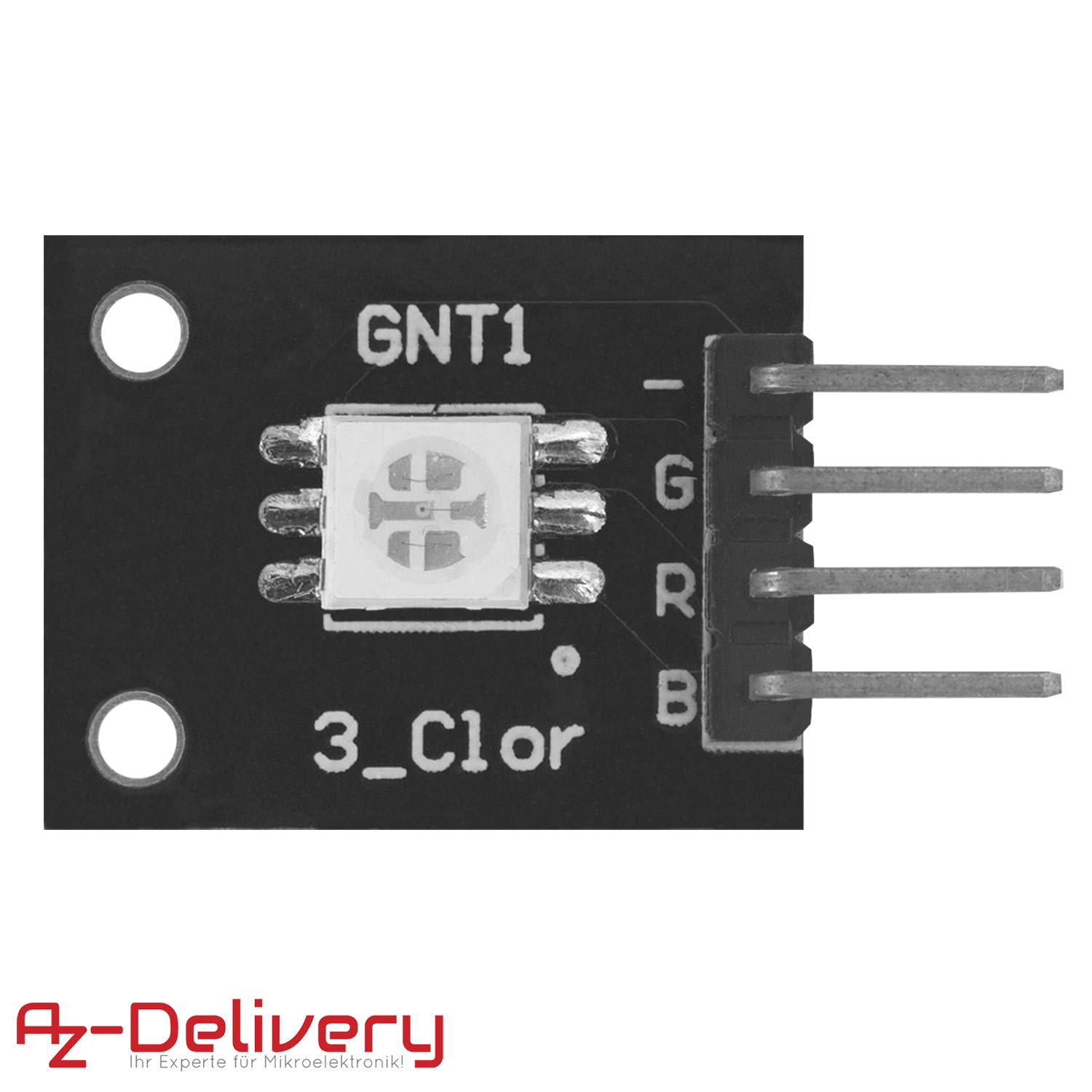 AZDelivery KY-009 RGB LED SMD Module Sensor compatible with Arduino Including E-Book! - Image 3