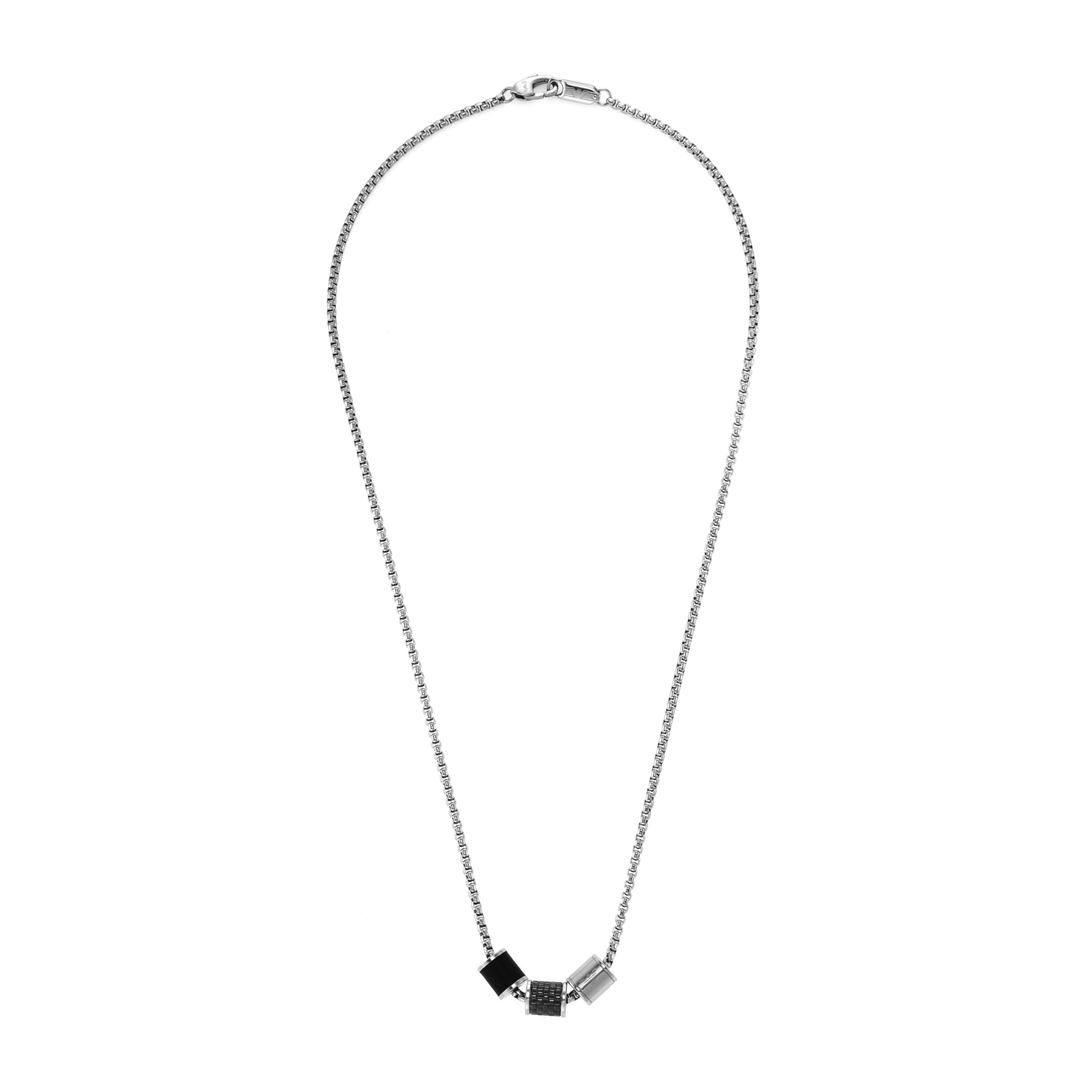 Emporio Armani Men's Stainless Steel with lobster clasp closure Pendant necklace — image 1