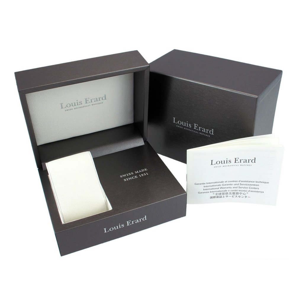 Louis Erard Women's Excellence Exclusive 33mm Two Tone Steel Bracelet Automatic Watch 68235AB04.BMA54