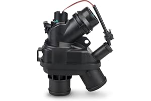 Htostar Racing Thermostat Assembly w/Sensor Compatible with Land Rover LR4 Discovery Range Rover Sport Velar | Jaguar F-Type F-Pace XF XE XJ 3.0L V6 2013-2020 Replace LR117568 LR107288 AJ813986