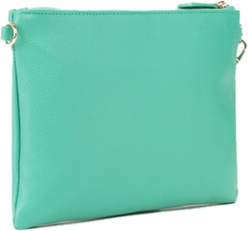 , DIVINA (VBS1R419G), BOR. SUP MAT PLASTICHE, POCHETTE, SMERALDO (Donna)
