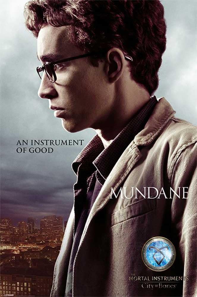 Poster The Mortal Instruments City Of Bones Simon with Accessory Item multicoloured