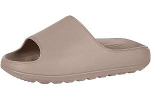 Beslip Platform Slide Sandals for Women Men Lightweight Open Toe Shower Shoes