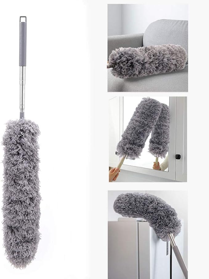 Amazon.de: ABEDOE Ausziehbarer Staubwedel, Mikrofaser-Staubtuch