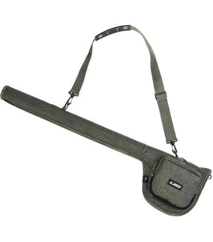 Doorslay Fishing Rod Case Fishing Pole Bag with Reel Pouch Fly Fishing Bag for 9FT 2 Pieces/4Pieces Rod Fishing Rod Bag : Sports & Outdoors