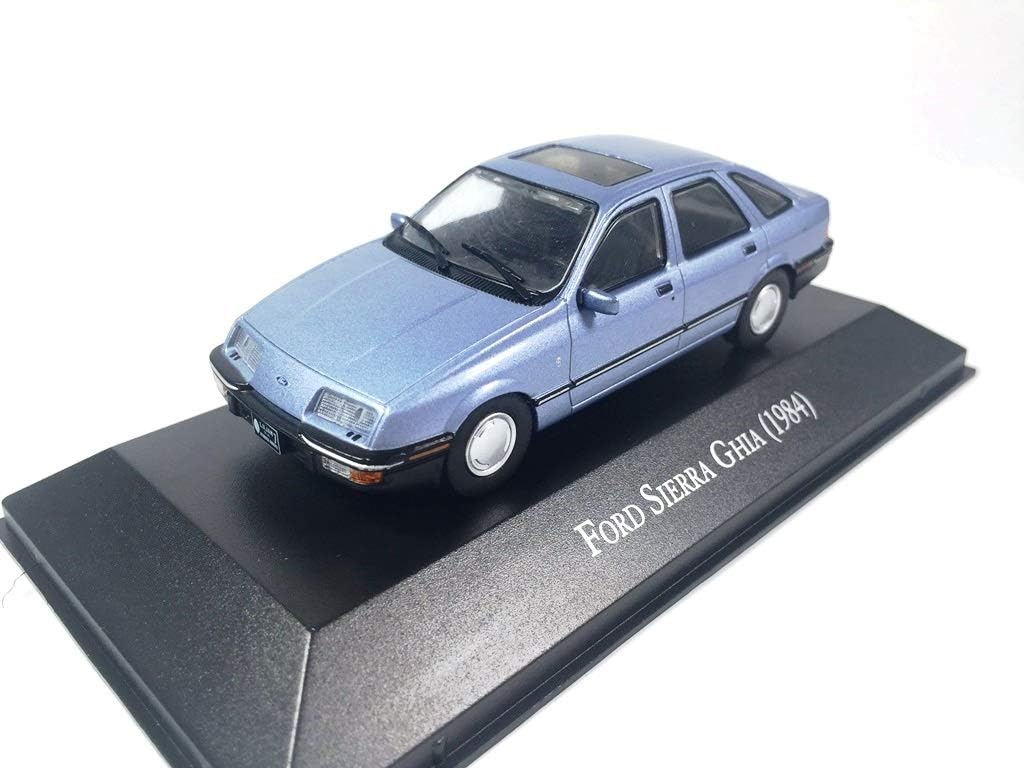 OPO 10 - Miniature car 1/43 compatible with Ford Sierra 2.3 GHIA 1984 (AQV2), Silver - Image 5