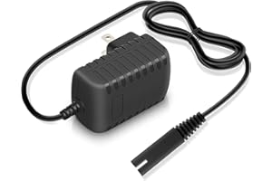 VHBW Charger for Waterpik Water Flosser Compatible with WP360, WP360W, WP450, WP462, WP462W, Replacement Two-Prong Adapter, D