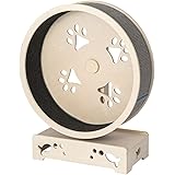 SUPFAKE Cat Treadmill Cat Exercise Wheel Silent Cat Treadmill Running Spinning Toy for Cats Movement Wheel Cat Tree Smooth Ru