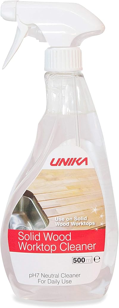 Unika Solid Wood Worktop Cleaner Pack of 5 Neutral pH Safe