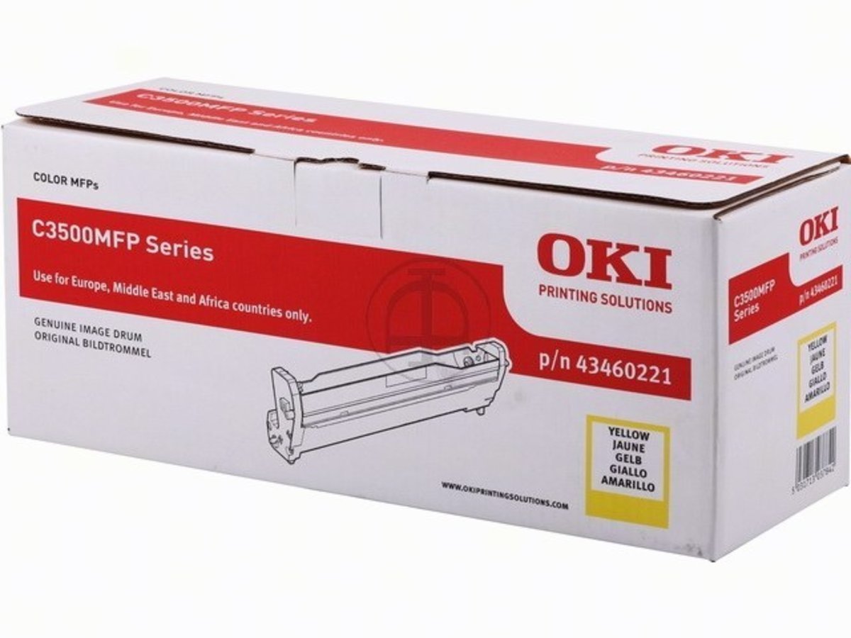 OKI C 3530 MFP (43460221) - original - Drum kit yellow - 15.000 Pages