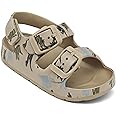 ChayChax Toddler Boys Girls Double Buckle Sandals Children's Adjustable Back Strap Water Sandal