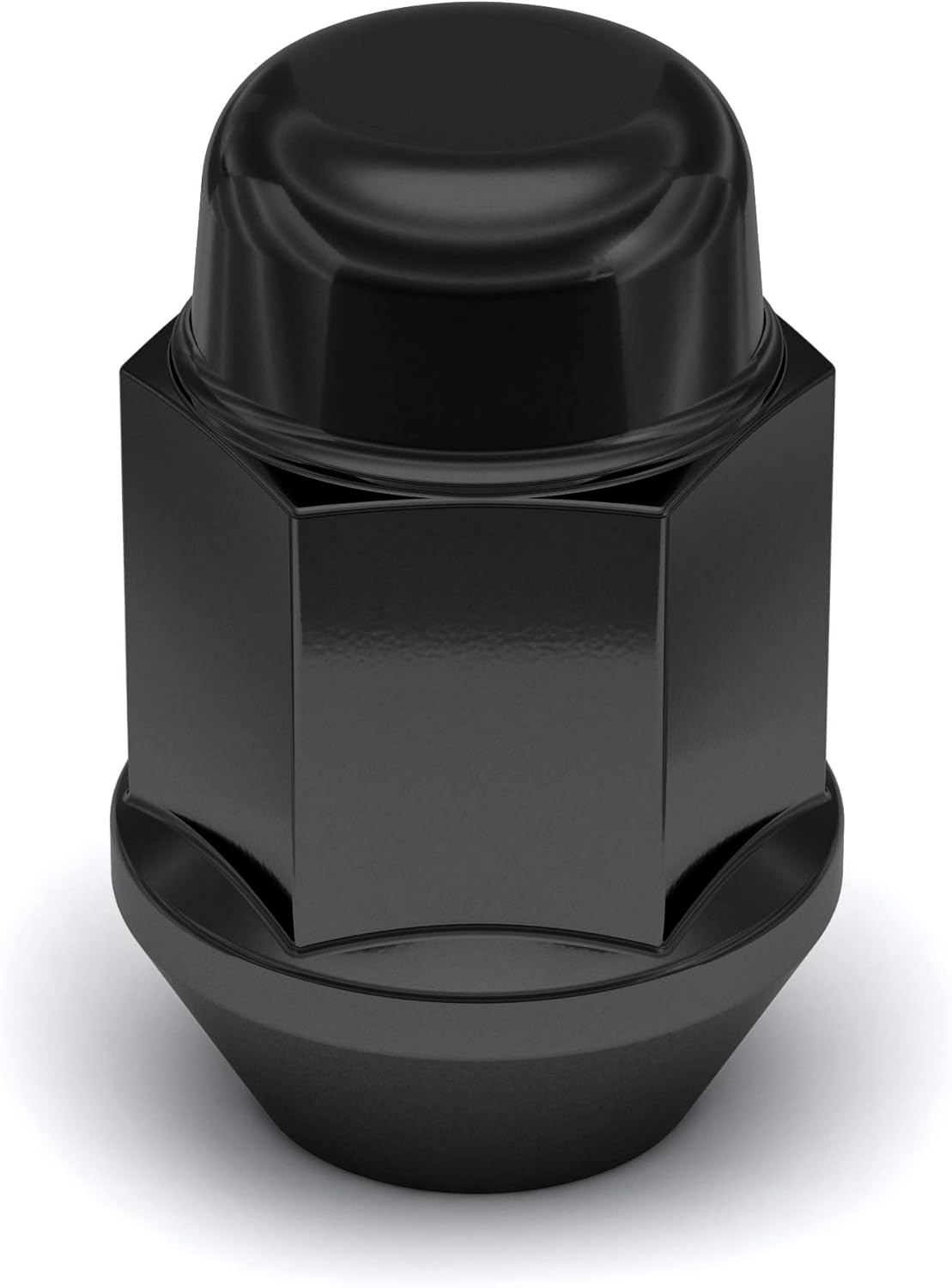 White Knight 1704S-20AM Chrome 1/2"-20 Bulge Acorn Lug Nut, Pack: Automotive