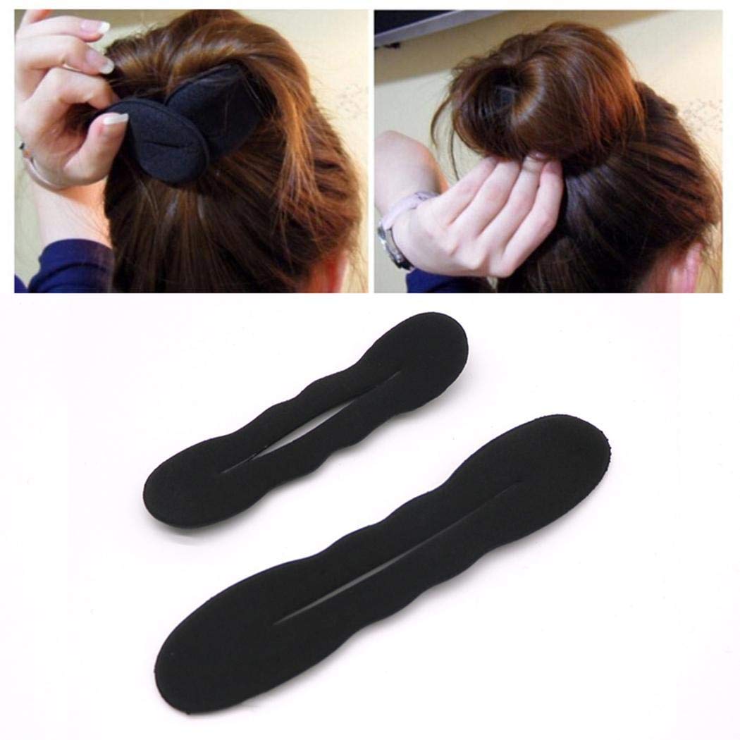Pesters Hair Styling Clip Maker Tool Kit Hairpins Bun Sponge Donut DIY Hair Accessories Styling Tools & Appliances