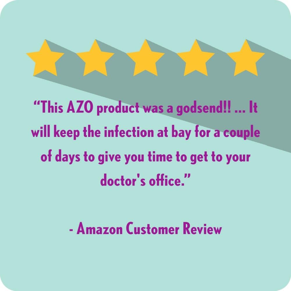 AZO Urinary Tract Defense Antibacterial Protection | Helps Control a UTI Until You Can See a Doctor | #1 Most Trusted Urinary Health Brand | 24 Tablets: Health & Personal Care