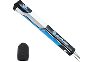 SAPLIZE Innovative Midsize/Standard Golf Putter Grip, Lightweight Golf Grips, Pistol Shape with Anti-Slip Texture, Enhanced Feel and Comfort