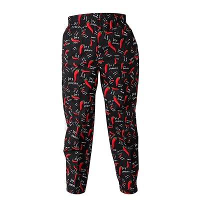 Buy Surrui Chef Pants Baggy Elastic 
