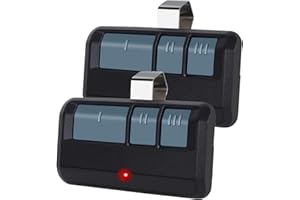 TERMOOAN 2 Pack Garage Door Opener Remote for LiftMaster/Chamberlain/Craftsman, Compatible with 893LM 893MAX 971LM 973LM, Universal Replacement for 1993-Present